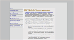 Desktop Screenshot of hfindustry.com