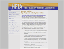 Tablet Screenshot of hfindustry.com